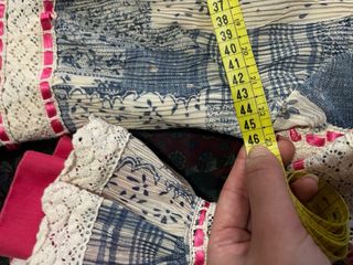 Traje Flamenca Flores y Cuadros Canastero