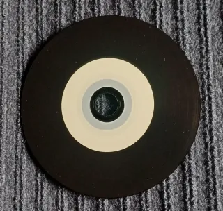 CD-R grabables (48x) forma de Vinilo Negro 50 Uds.