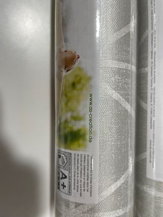 Papel de Parede Geométrico Cinza - AS Creation