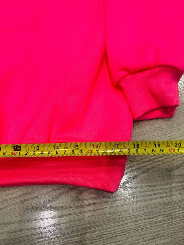 Sudadera Oversize Rosa T M Nueva Estrenar