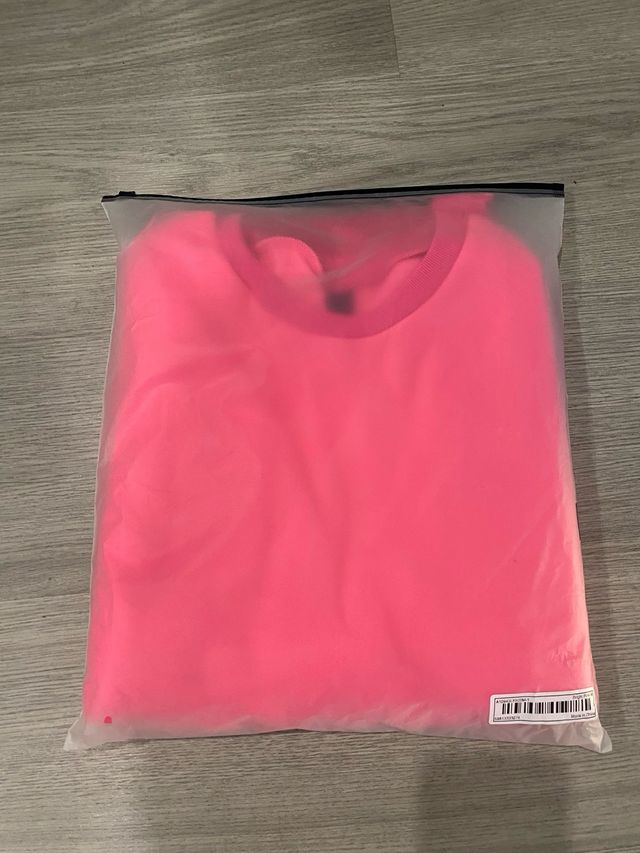 Sudadera Oversize Rosa T M Nueva Estrenar