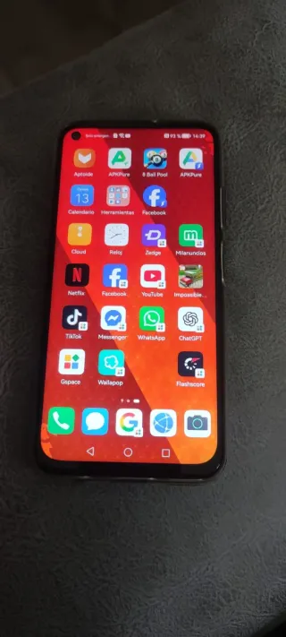 Huawei P40 Lite Negro. 6GB//128GB. Muy buen estado