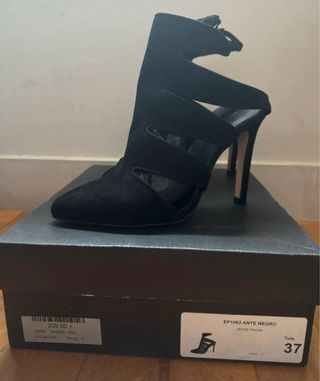 Zapatos tacón Etxart & Panno negros