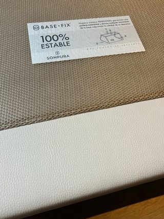 2 unidades de Somier individual beige