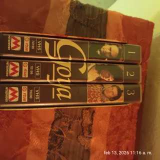 El Quijote VHS - Grandes Series RTVE. 3 cintas .