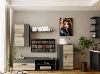 Mueble de salón modular