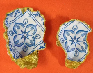 Conchas Decoradas Decoupage Artesanato