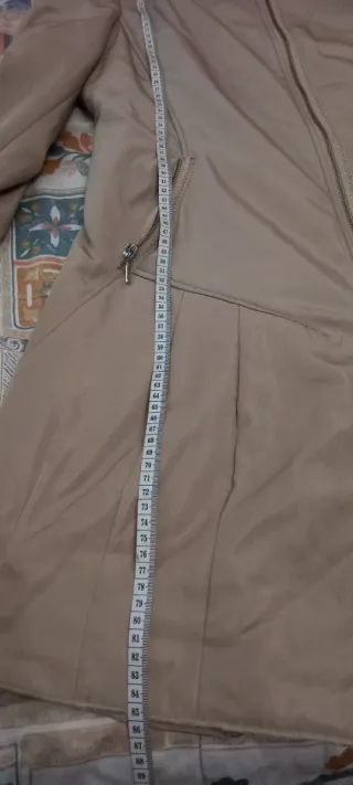 Gabardina Beige Mujer Talla L