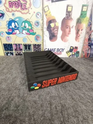 Stand porta cartucce SNES Super Nintendo