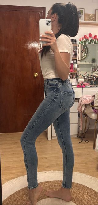 Vaqueros pitillo Pinkie Talla XS