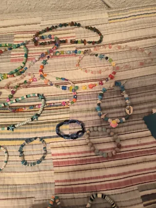 Collares,Pulseras, Tobilleras y más Artesanales