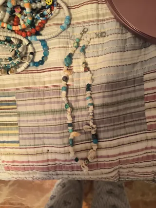 Collares,Pulseras, Tobilleras y más Artesanales