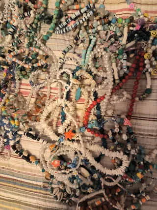 Collares,Pulseras, Tobilleras y más Artesanales