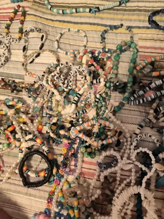 Collares,Pulseras, Tobilleras y más Artesanales