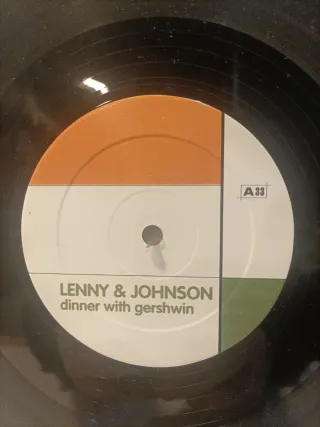 Lenny & Johnson Dinner With Gershwin (House).