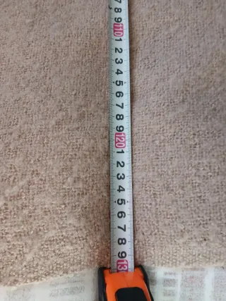 Manta de lana beige y rosa