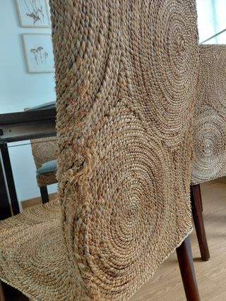 4 Sillas Ratan Hechas a Mano