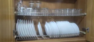 Muebles de cocina de madera de roble