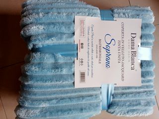 Coperta Plaid DAMA BLANCA Soprano – Matrimoniale