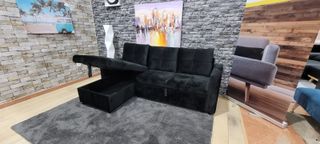 BARATO: SOFA CAMA CON ARCON DE ALMACENAJE 215X135