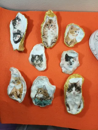 Conchas Decoradas Decoupage Artesanal