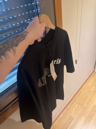 Camiseta Palm Angels Paris Negra