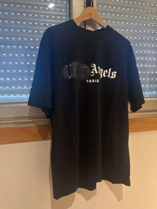 Camiseta Palm Angels Paris Negra