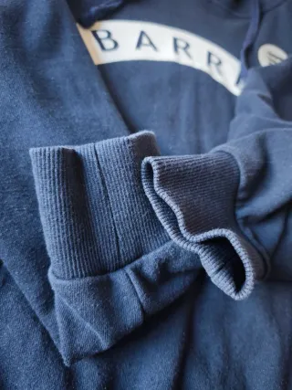 Sudadera Barrel Mujer Azul