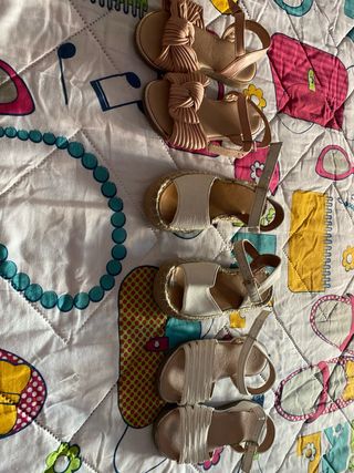 Chanclas verano niña T26 y T27