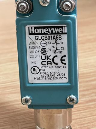 Interruptor Límite Honeywell GLCB01A5B Rodillo