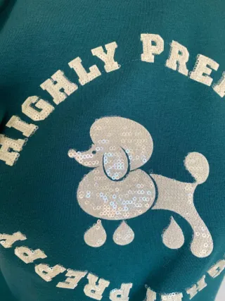 Camiseta Highly Preppy Caniche Talla M