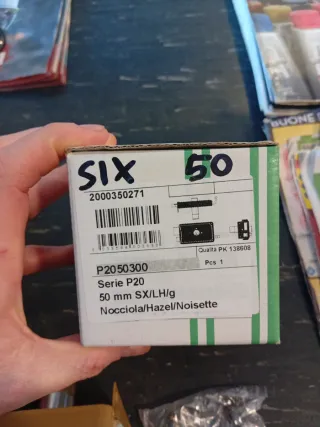 Serratura da infilare SIX 50