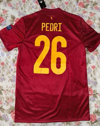 Camiseta España Euro 2020 Pedri Talla M