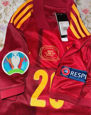 Camiseta España Euro 2020 Pedri Talla M