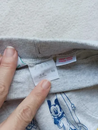 Lote 4 pantalones cortos bebé 6 meses