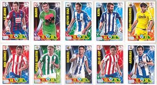 Lote 10 cromos Adrenalyn La Liga 16/17