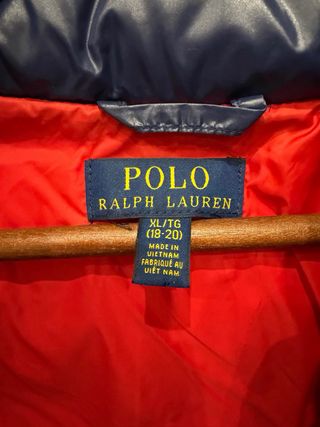 Plumífero Ralph Lauren azul