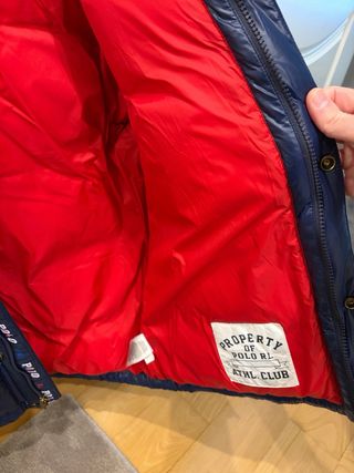 Plumífero Ralph Lauren azul