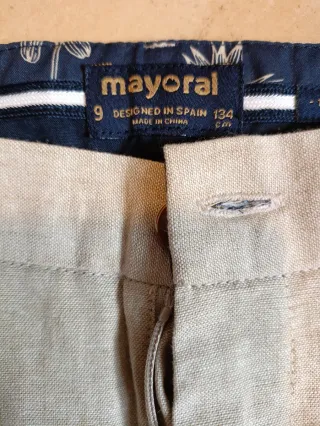 Pantalón corto Mayoral niño T9