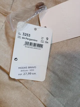 Pantalón corto Mayoral niño T9