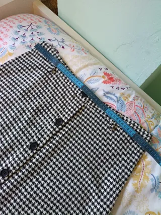 Falda pata de gallo talla 44 Fórmula Joven