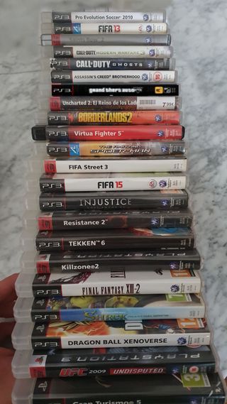 22 juegos Playstation 3