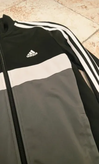 Giacca Adidas ragazzo Nera
