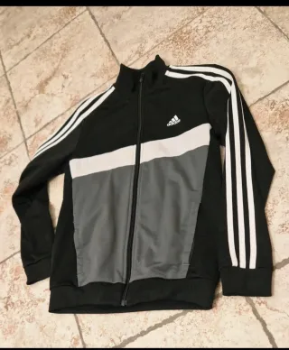 Giacca Adidas ragazzo Nera