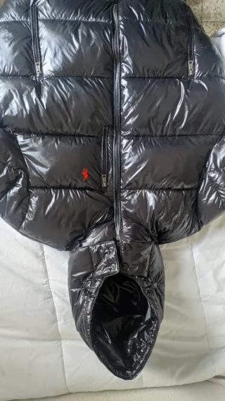 Puffer Chaqueton Polo Ralph Lauren negro brillante