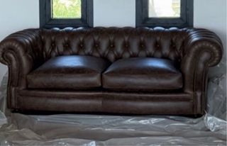 Sofá Chester 2 plazas Piel nuevo 185cm