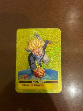 Carte Dragon Ball GT Trunks Attacco 100 Difesa 100