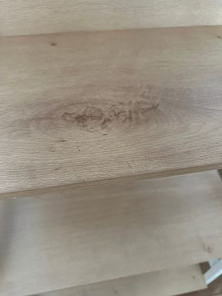 Estantería Crater 4 baldas madera y metal