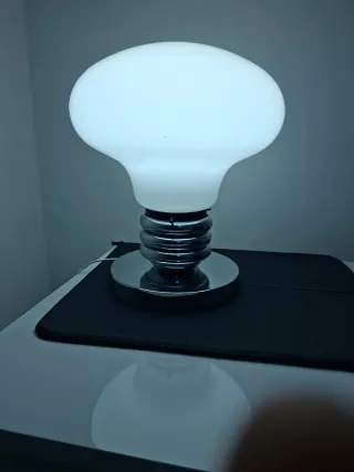 Lampada vintage vetro e metallo