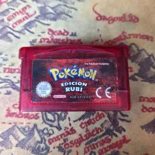 Pokémon edicion rubí gameboy advance